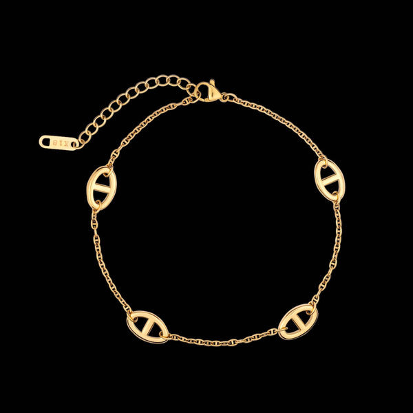 snake chain anklet a1